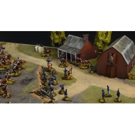 Italeri 6179 1/72 Battleset:Civil War Farmhause