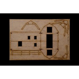 Italeri 6179 1/72 Battleset:Civil War Farmhause