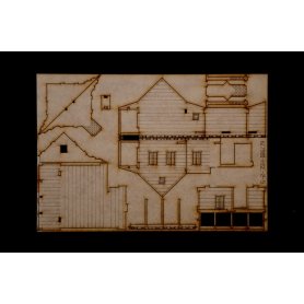 Italeri 6179 1/72 Battleset:Civil War Farmhause