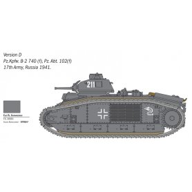Italeri 15766 1/56 Char B1