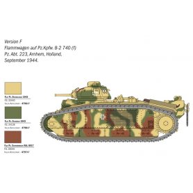 Italeri 15766 1/56 Char B1
