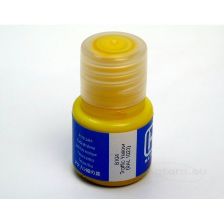 Farba akrylowa Hataka B104 Traffic Yellow ( RAL 1023 ) 10 ml
