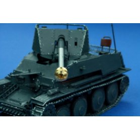 RB Model Lufa 7.62 cm PaK36 (r) ﾶrodkowy model Sd.Kfz.139 Marder III