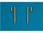 RB Model 1:48 Metal gun barrels 20mm Hispano / 2pcs.