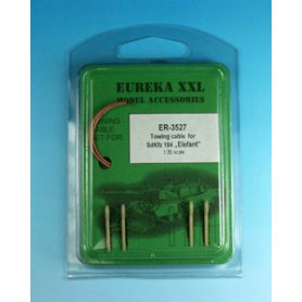Eureka XXL 1:35 Towing cables w/resin endings for Sd.Kfz.184 Elefant 