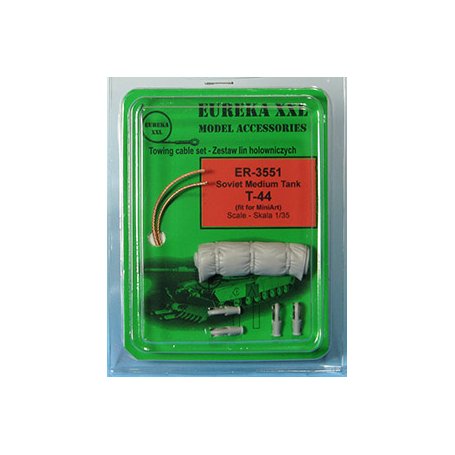 Eureka XXL Towing cables for T-44 (Set designed for MiniArt kit.)