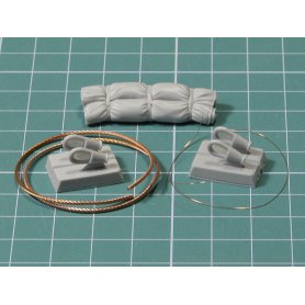 Eureka XXL Towing cables for T-44M (Set designed for MiniArt kit.)