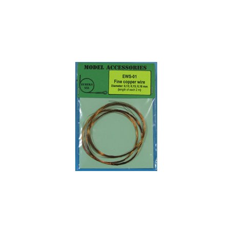 Eureka XXL Fine copper wire Diameter: 0.13, 0.15, 0.18