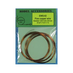 Eureka XXL Fine copper wire Diameter: 0.20, 0.22, 0.25