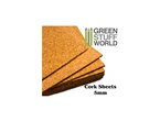 Green Stuff World Arkusz korkowy A4 / 5mm