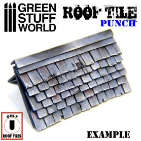 Miniature ROOF TILE Punch