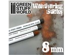 Weathering Brushes 8mm