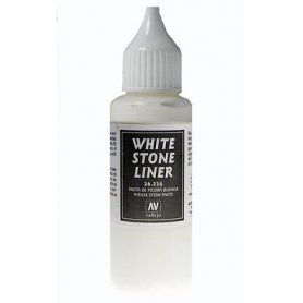 Vallejo White stone liner 35 ml
