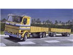 Italeri 1:24 Scania 142M FLAT BED w/trailer