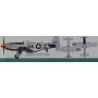 ZESTAW Tamiya 1:48 P-51D Mustang | Model do sklejania + farby + klej + pędzelki