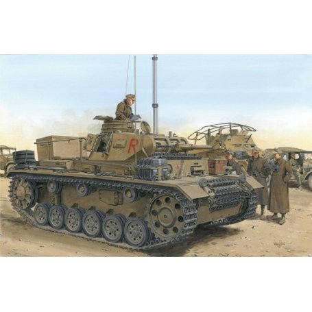 Dragon 6901 1:35 DAK Pz.Bef.Wg III Ausf.H