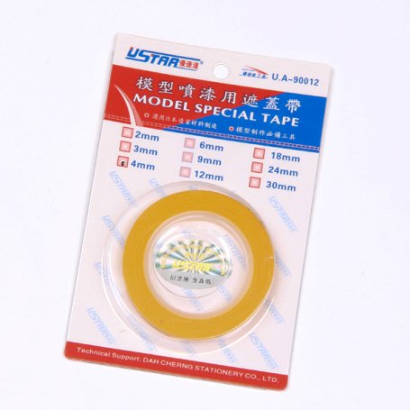 U-STAR UA-90012-4 Masking Tape 4mm