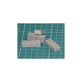 Eureka XXL Wooden Ammo Boxes for 12.8 cm Pak 44/Kw.K. (Maus)