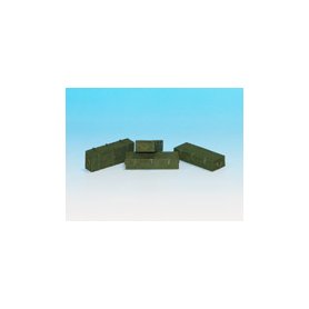 Eureka XXL Wooden Ammo Boxes for 12.8 cm Pak 44/Kw.K. (Maus)