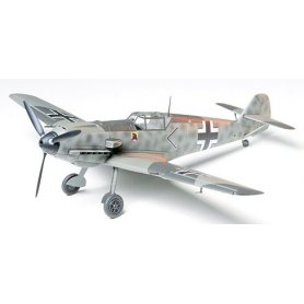 Tamiya 1:48 Messerschmitt Bf-109 E-3 | Model do sklejania + farby + klej + pędzelki