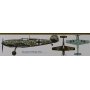 ZESTAW Tamiya 1:48 Messerschmitt Bf-109 E-3 | Model do sklejania + farby + klej + pędzelki