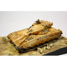 Tamiya 1:35 Merkava MBT | Model do sklejania + farby + klej + pędzelki