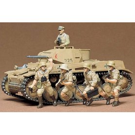 Tamiya 1:35 Pz.Kpfw.II i 5 figurek | Model do sklejania + farby + klej + pędzelki