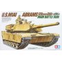 ZESTAW Tamiya 1:35 M1A1 Abrams | Model do sklejania + farby + klej + pędzelki