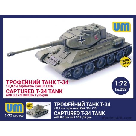 Um 252 T-34/76 with 8,8 cm