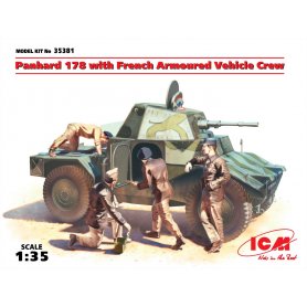 ICM 35381 Panhard 178 with riders