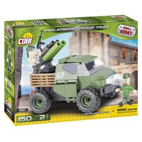 Cobi SMALL ARMY 4WD Armored Pickup Truck / 145 elementów