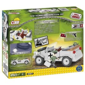 Cobi SMALL ARMY Volkswagen Typ 82 Kubelwagen / 150 klocków