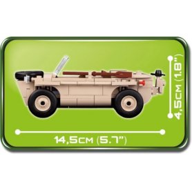 Cobi SMALL ARMY Volkswagen Typ 166 Schwimmwagen / 120 klocków