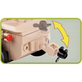 Cobi SMALL ARMY Volkswagen Typ 166 Schwimmwagen / 120 klocków