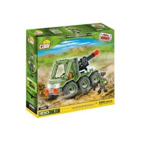 Cobi Small Army Missile launcher vehicle / 100 elements 