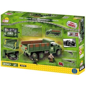 Cobi SMALL ARMY GMC CCKW 353 Transport Truck / 350 klocków