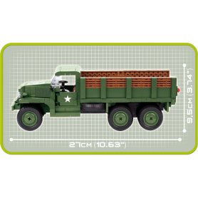 Cobi SMALL ARMY GMC CCKW 353 Transport Truck / 350 klocków