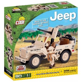 Cobi SMALL ARMY Jeep Willys MB North Africa 1943 / 90 elements 