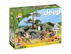 Cobi SMALL ARMY Jeep Willys MB w/trailer / 190 elements 
