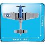 Cobi Small Army 5536 North American P-51D Mustang