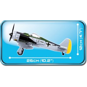 Cobi SMALL ARMY Focke Wulf Fw-190 A-8 / 285 klocków