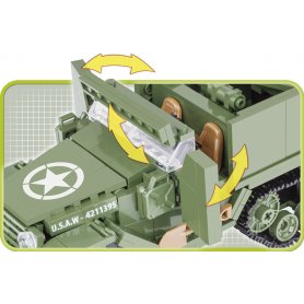 Cobi SMALL ARMY M16 Half-Truck / 500 klocków