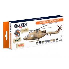 Hataka Zestaw farb British AAC Helicopters