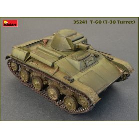 Mini Art 1:35 T-60 z wieżyczką T-30 i pełnym wnętrzem