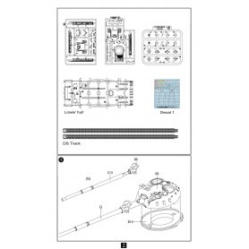 Modelcollect UA72012 T-64 Main Battle Tank Mod 72