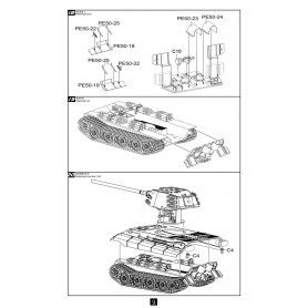 Modelcollect 1:72 E-75 z działem 88mm 