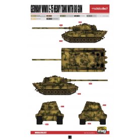 Modelcollect 1:72 E-75 z działem 88mm 