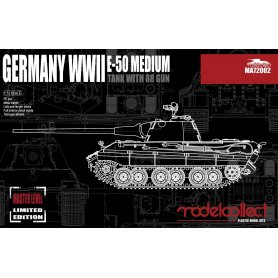 Modelcollect MA72002 WWII E-50 Medium Tank with 88