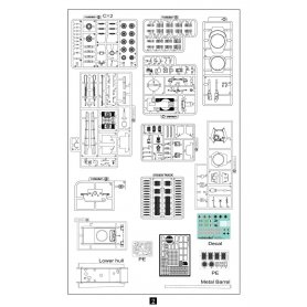 Modelcollect MA72002 WWII E-50 Medium Tank with 88