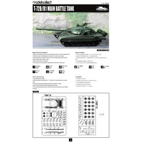 Modelcollect UA72006 T-72B/B1 Main battle tank